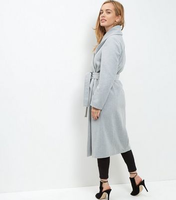 grey wrap coat uk