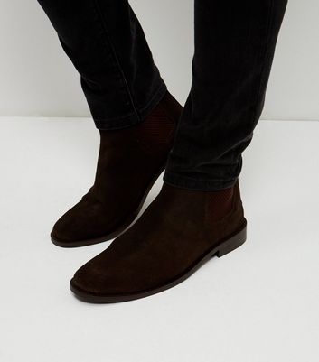 black suede chelsea boots mens outfit