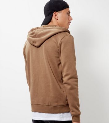 Camel zip deals up hoodie