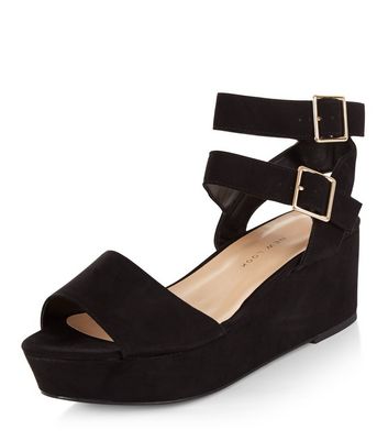 Tjck1l3f Ado Deux Look Brides Et À Noires Plateformesnew Sandales rBsQxtChd