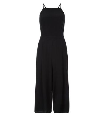 halter neck culotte jumpsuit