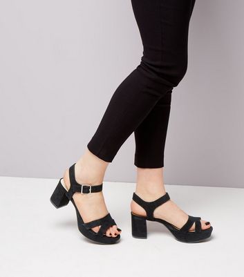 new look girls heels