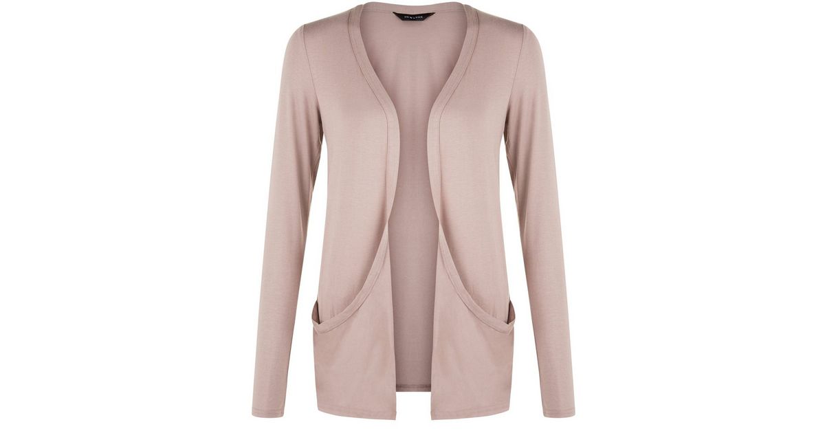 Mink Boyfriend Cardigan New Look