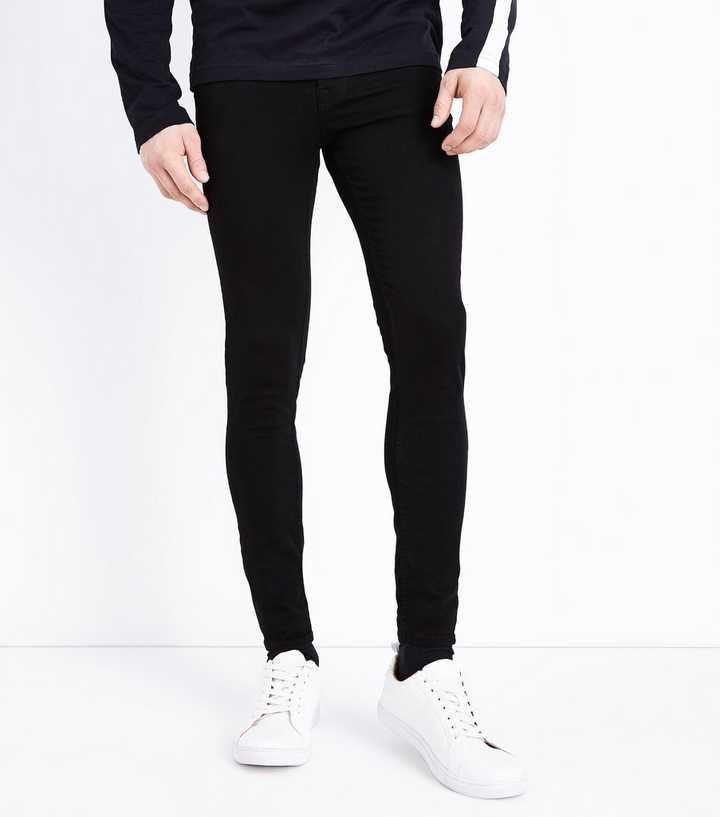 Black Super Skinny Stretch Jeans