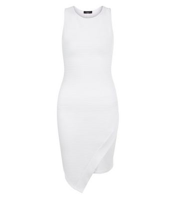 petite white bodycon dress