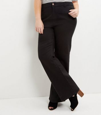 new look curves bootcut jeans