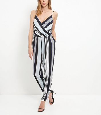 cameo rose stripe jumpsuit