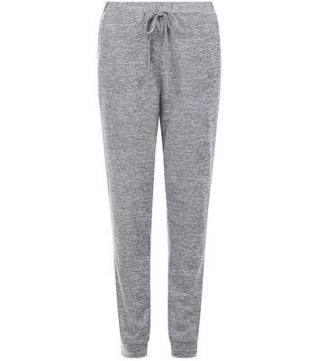 drawstring grey joggers