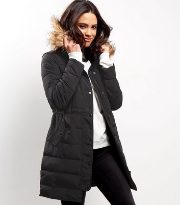 lined padded coat