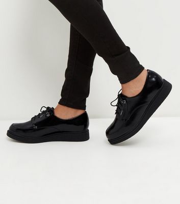 lace up creepers