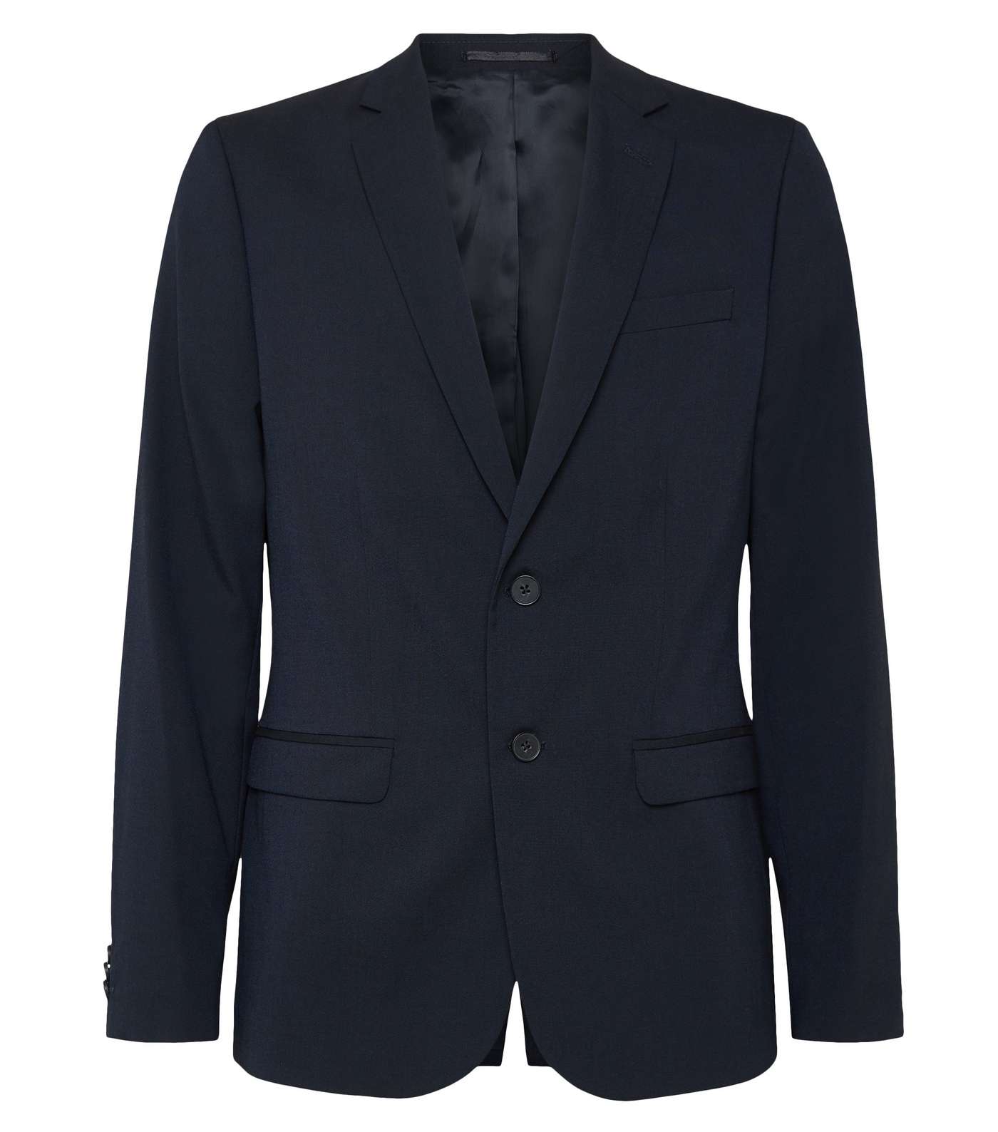 Blue Skinny Fit Suit Jacket Image 5