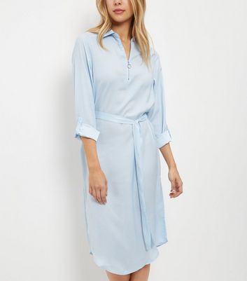 AX Paris Womens Long Sleeved Midi Shirt Dress
