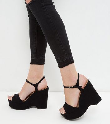 new look ladies wedge sandals