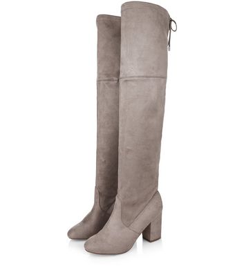 Light brown over 2025 the knee boots