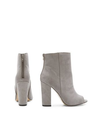 Peep toe hotsell boots new look