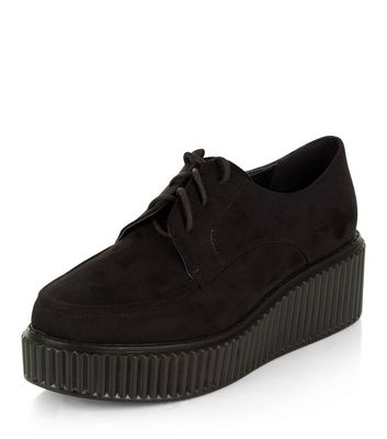 Womens hot sale black creepers