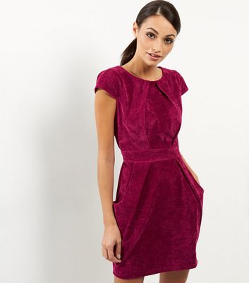 velvet cap sleeve dress