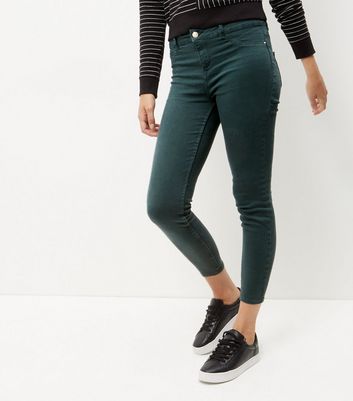 new look green jeans