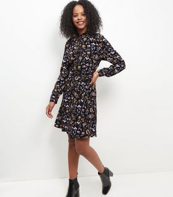 midi shirt dress long sleeve