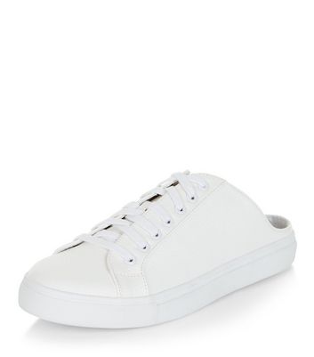 womens open back trainers
