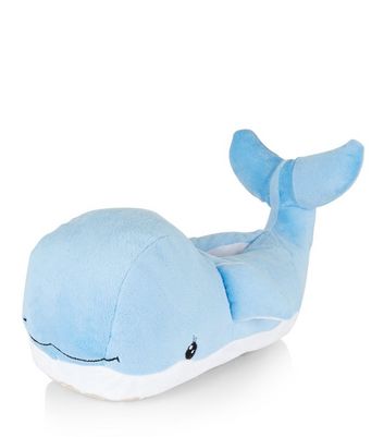 whale slippers