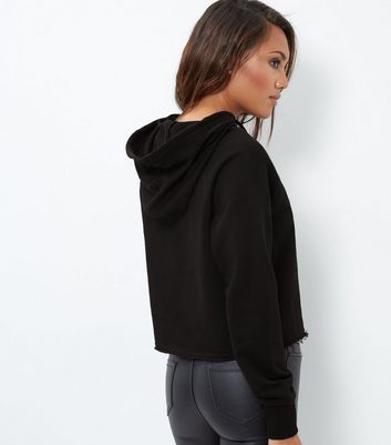 New look cheap cropped hoodie