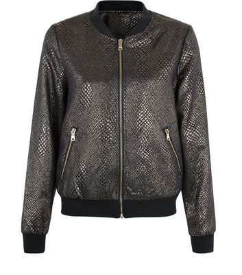 metallic bomber jacket womens