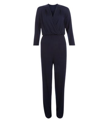 v neck wrap jumpsuit