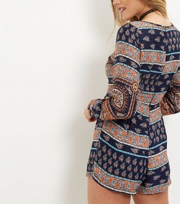 ax paris aztec jumpsuit