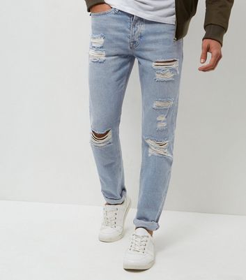 new look mens ripped jeans