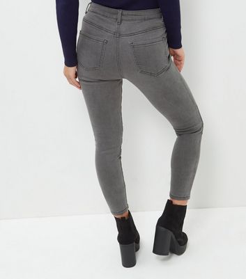 petite biker jeans