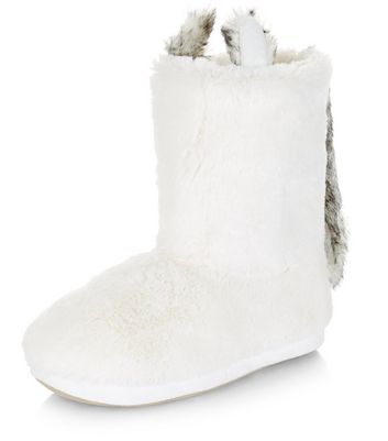 fox slipper boots