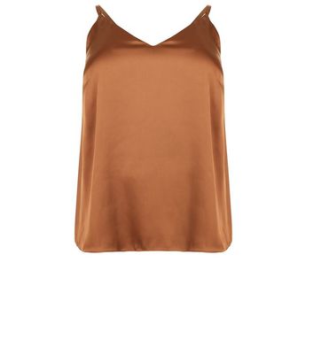 brown cami top