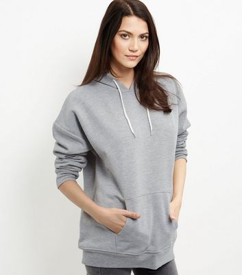 new look grey hoodie