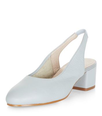 new look grey court shoes