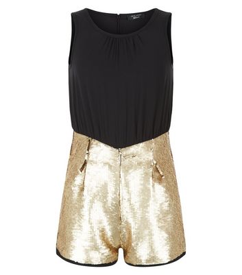 girls sparkly playsuit