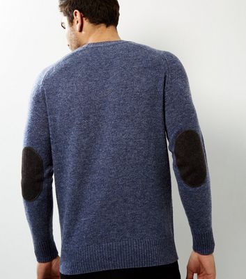 pullover with elbow patches