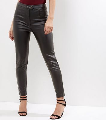 guess faux leather pants
