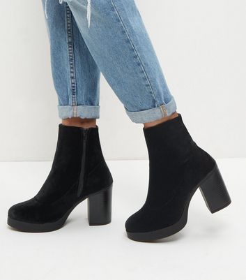 black chelsea boots womens new look