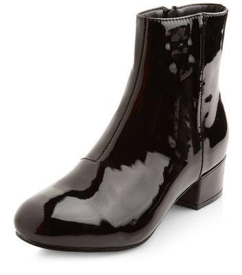 new look bottines noir vernis new look bottines noir vernis