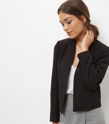 cropped casual jacket