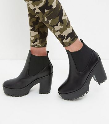 chunky chelsea boots new look