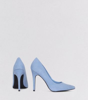 light blue court shoes