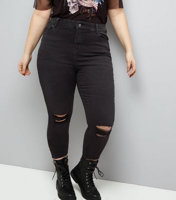 new look black jeans womens