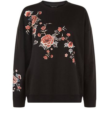 black rose sweater