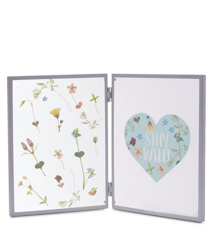 White Standing Fold Photo Frame Add To Saved Items Remove From