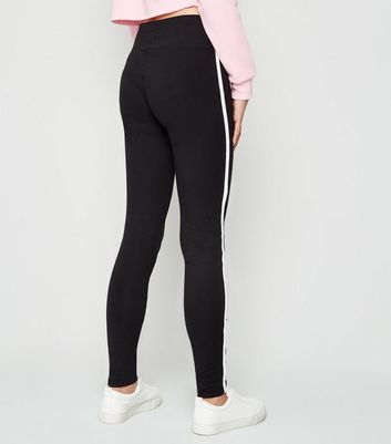 leggings stripe side