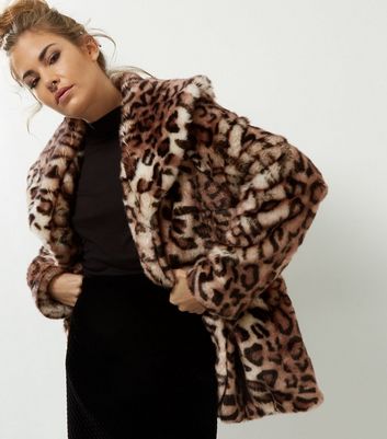 Anita and Green Faux Fur Leopard Print Coat | New Look Anita and Green Faux Fur Leopard Print Coat | New Look