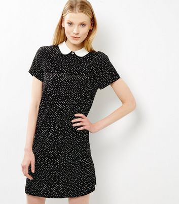 collared swing dress