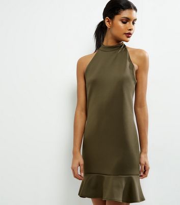 bodycon peplum hem dress